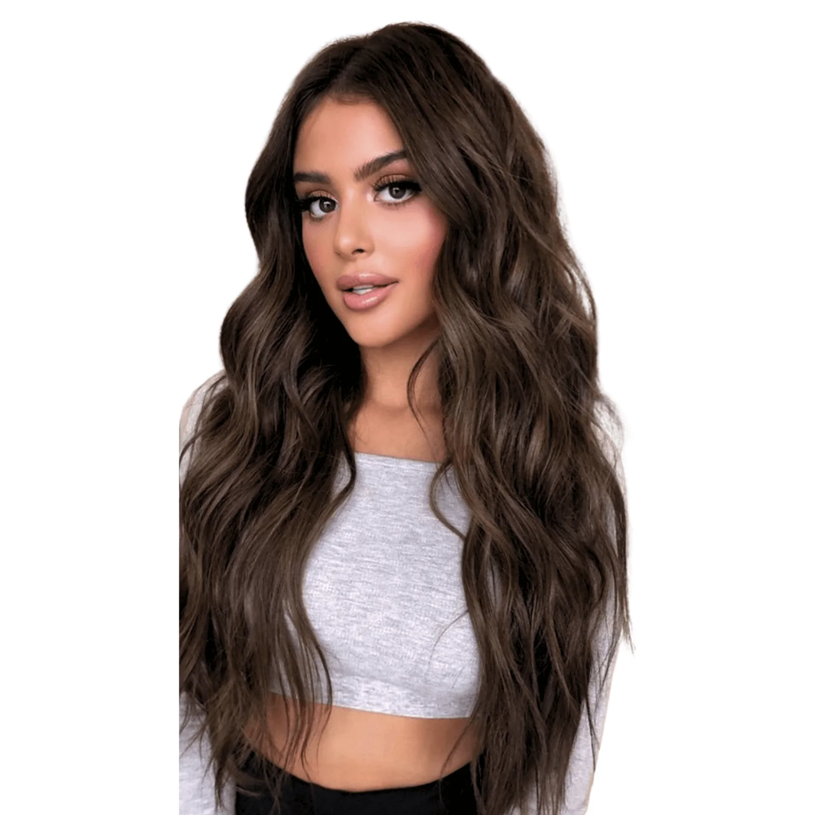 [Pre Order] 6x6 Inches Virgin Human Hair Toppers Fishnet Base Darkest…